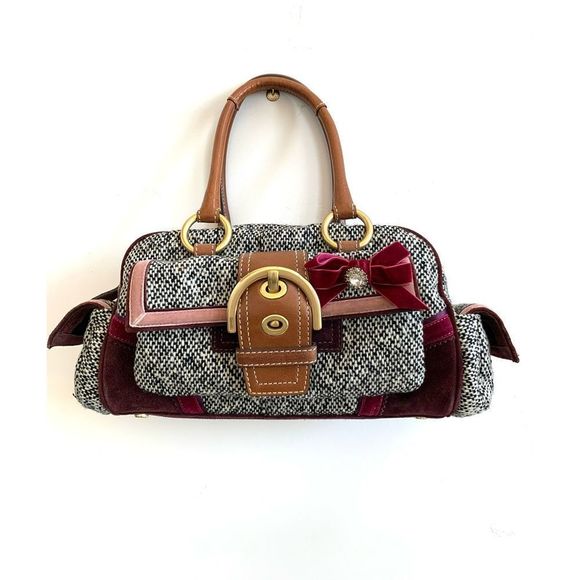 Coach limited edition soho tweed satchel - Picture 1 of 10
